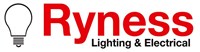 Light Bulbs & Electrical goods Ryness Logo